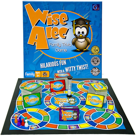 GRIDDLY GAMES Wise Alec Family Trivia Game 4000125